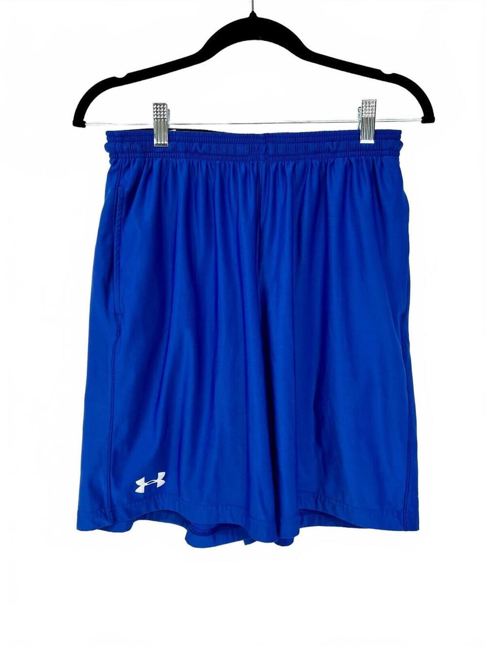 Under Armour Men's Royal Blue Loose Fit Athletic Shorts Size Medium